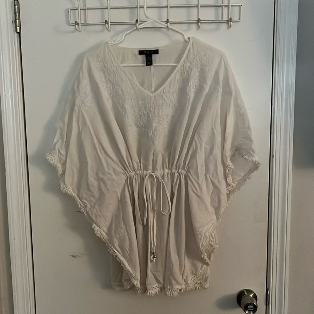 Poncho blouse